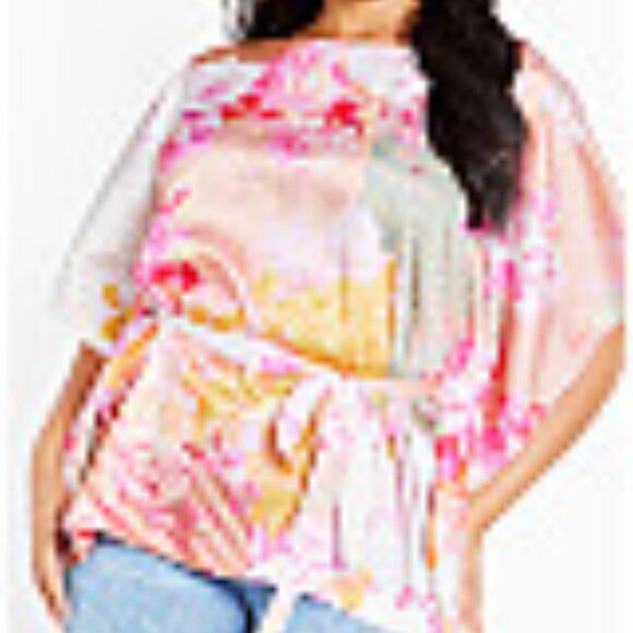 Sunset Print Top - Picture 1 of 1